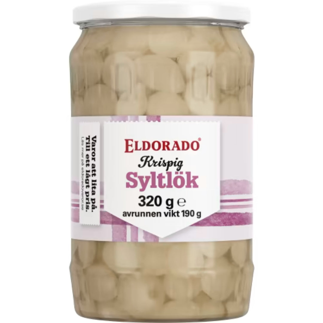 Eldorado Syltlök Krispig - Crispy Pickled Onions 320g