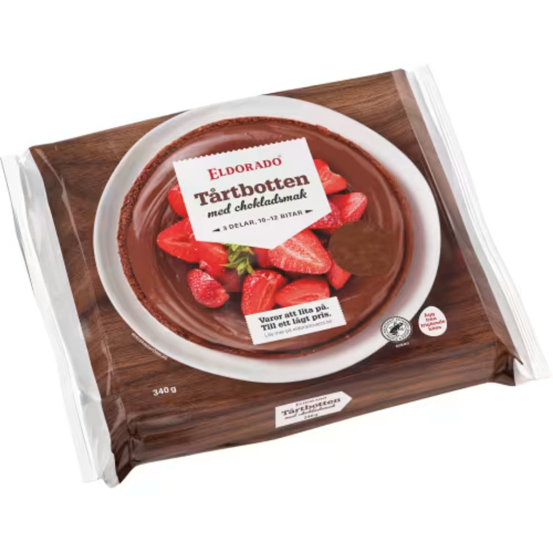 Eldorado Tårtbotten Choklad - Chocolate Flavored Sponge Cake 340g