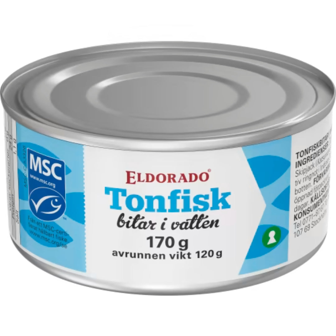 Eldorado Tonfisk Vatten - Tuna in Water 170g
