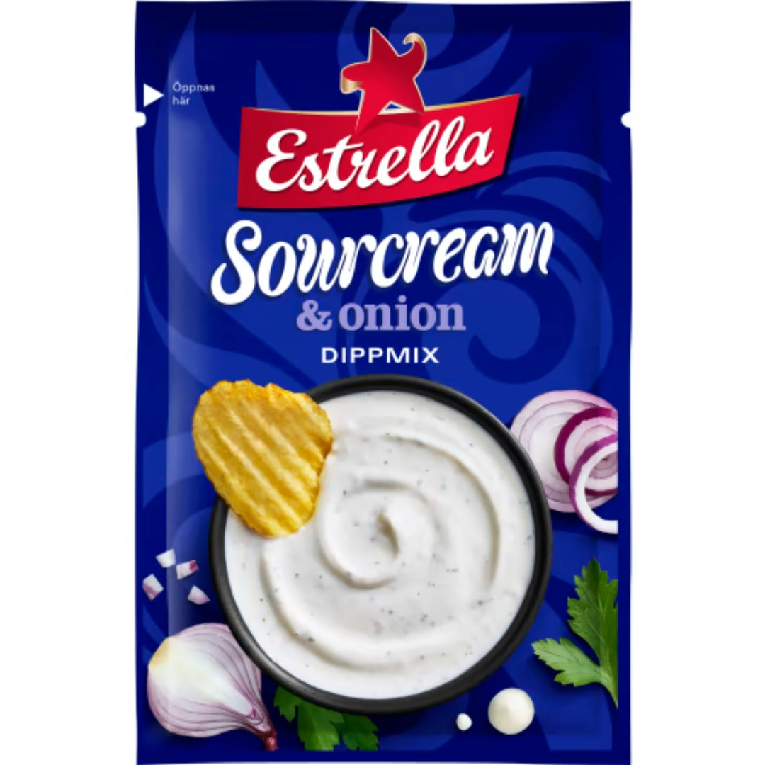Estrella Dippmix Sourcream & Onion - Sourcream & Onion Dipmix 24g
