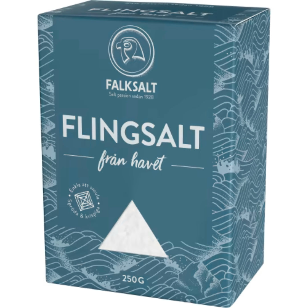 Falksalt Flingsalt Gourmet Naturell Från Havet - Flake Salt Natural 250g