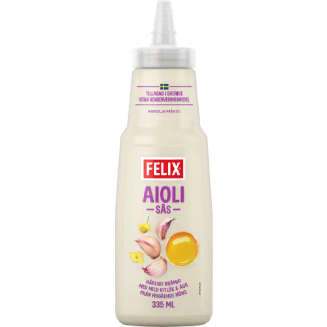 Felix Aioli Sås - Aioli 335ml