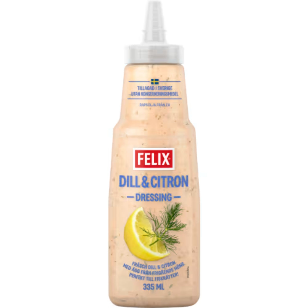 Felix Dill Citron Dressing - Dill & Lemon condimento 335 ml