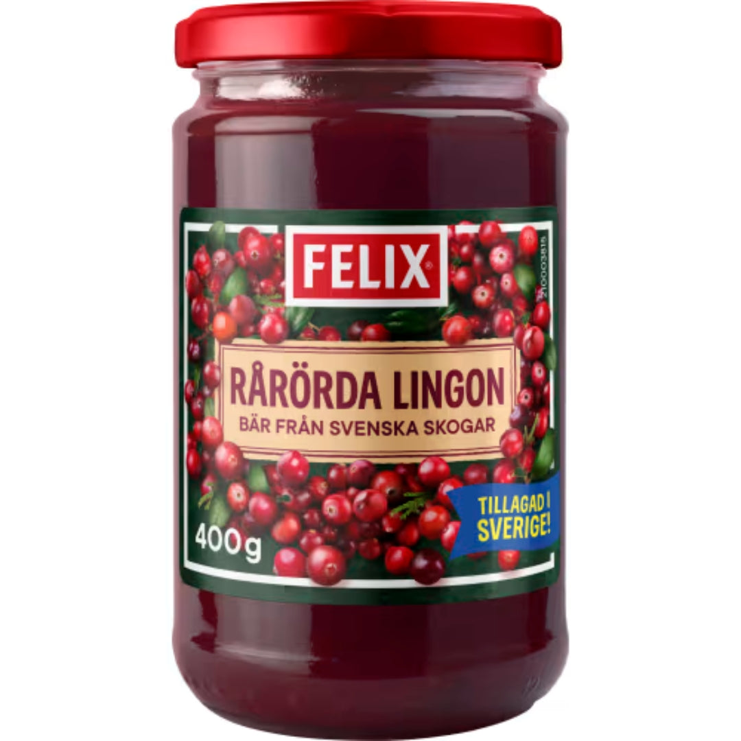 Felix Rårörda Lingon - Stirred Lingonberries 400g
