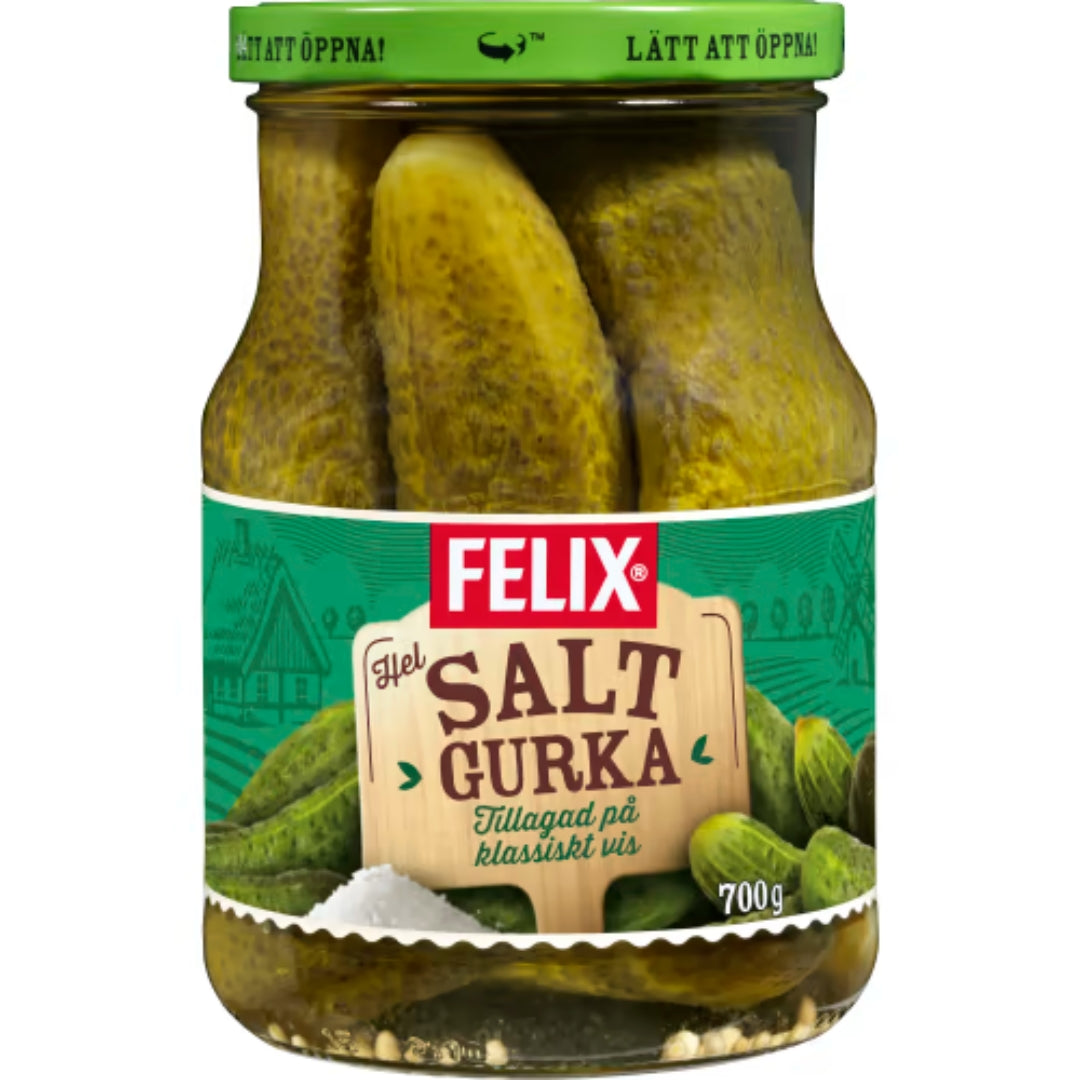 Felix Saltgurka Hel - Salted Pickles 700g