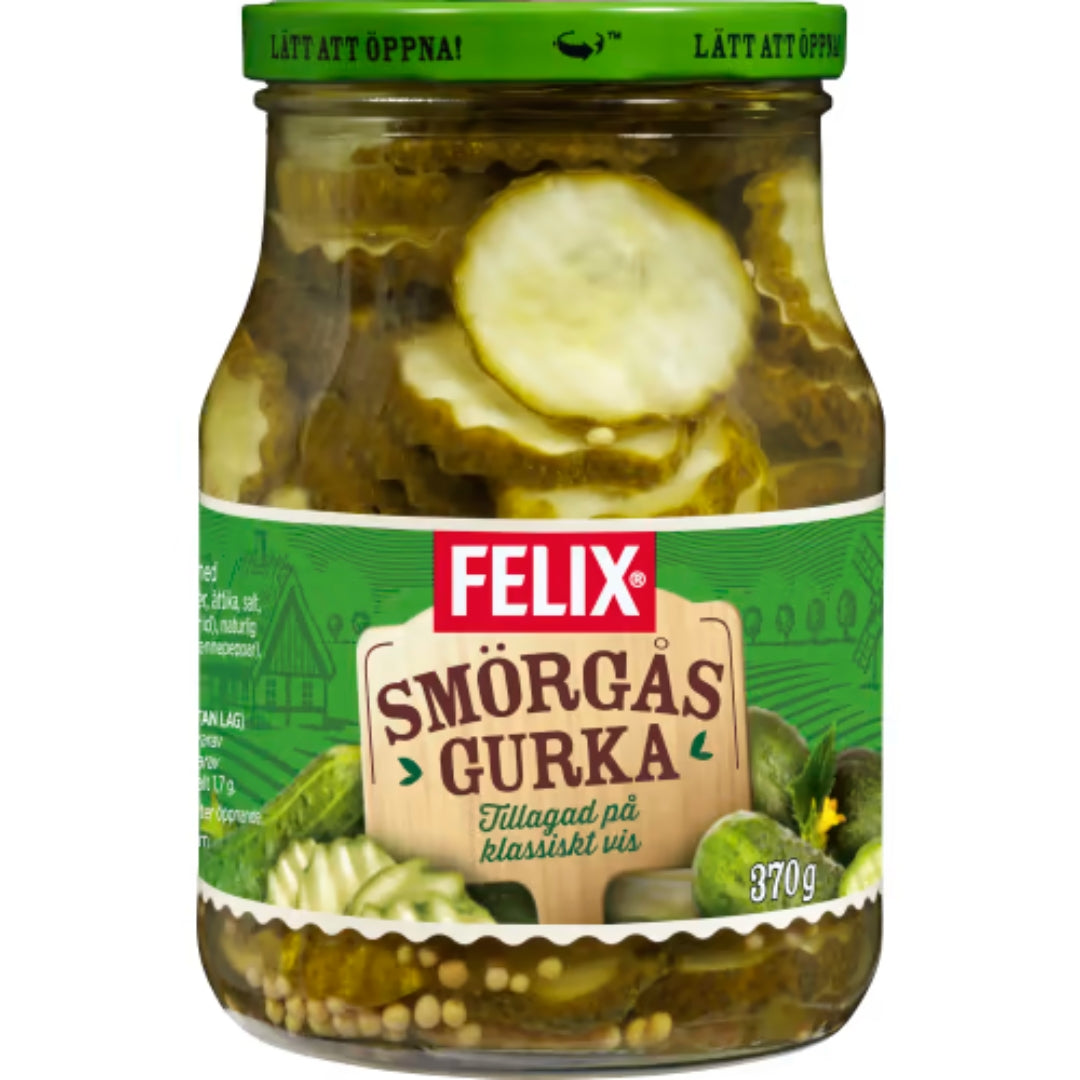 Felix Smörgåsgurka Skivad - Sandwich Pickles 370g