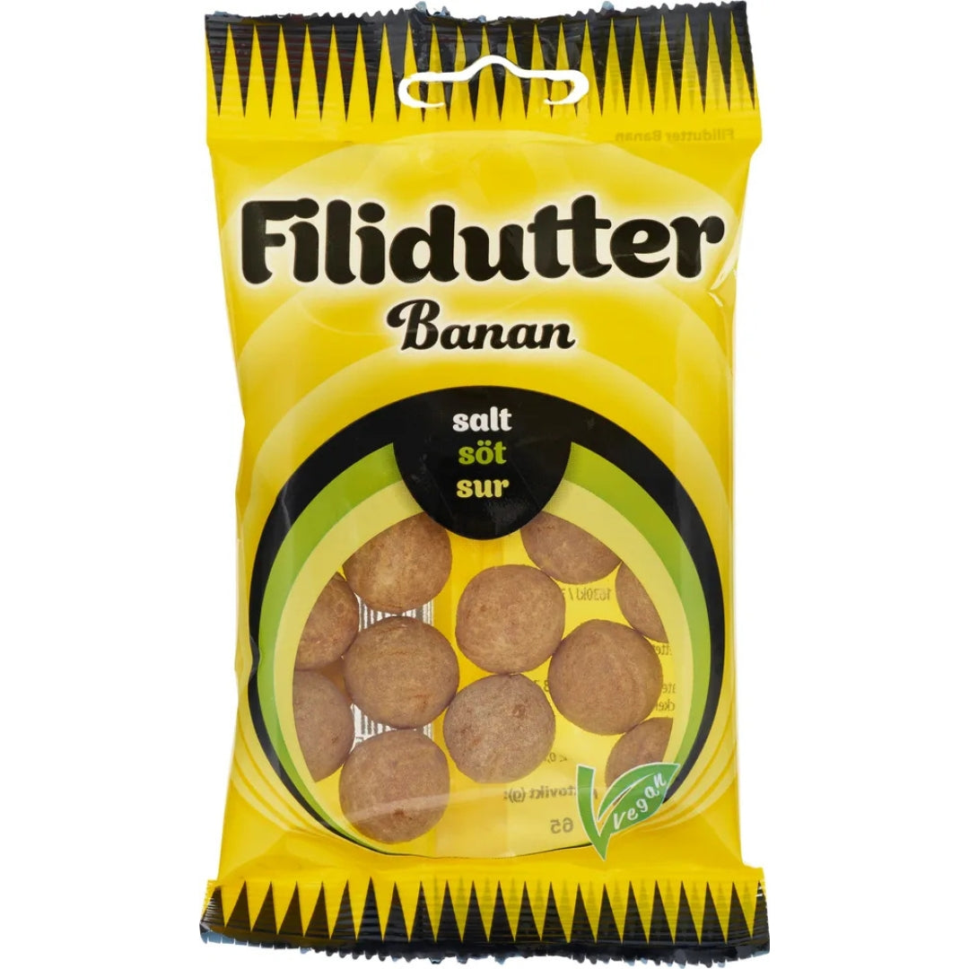 Filidutter Original Banan - Hard Fruit Candies 65g