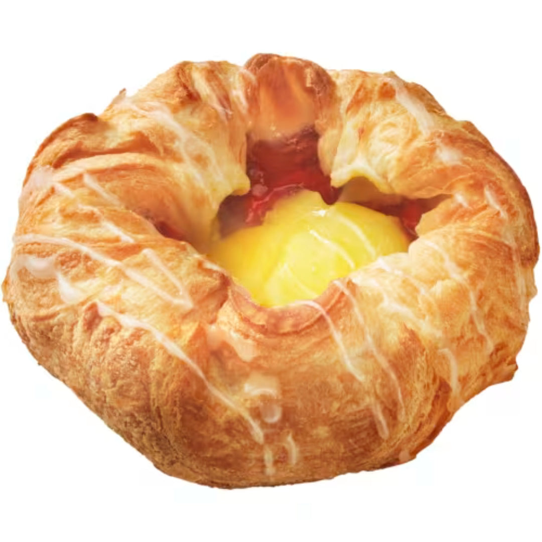 Finax Bakery Wienerbröd Vanilj Hallon - Danish Pastry Vanilla Raspberry 80g