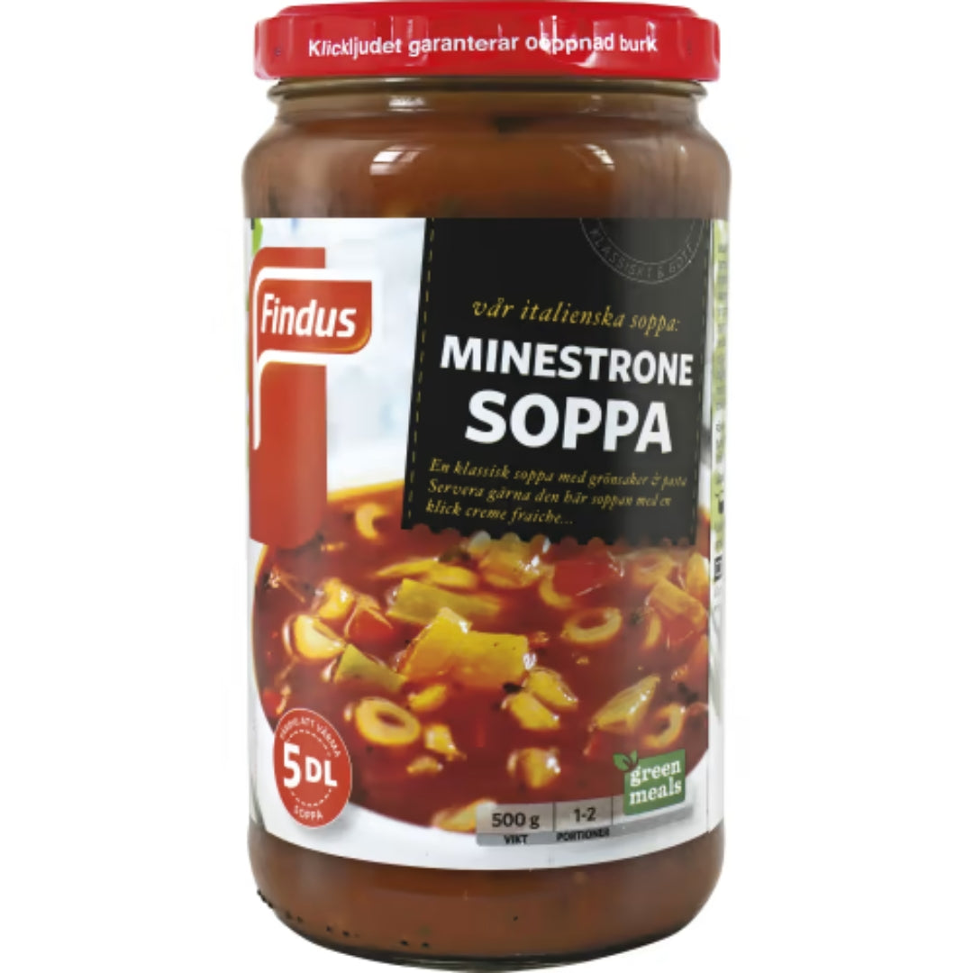 Findus Minestrone Soppa 1-2 Port - Minestrone Soup 500g