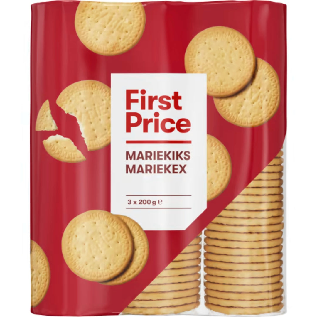 First Price Mariekex 3-pack - Classic Biscuits 600g