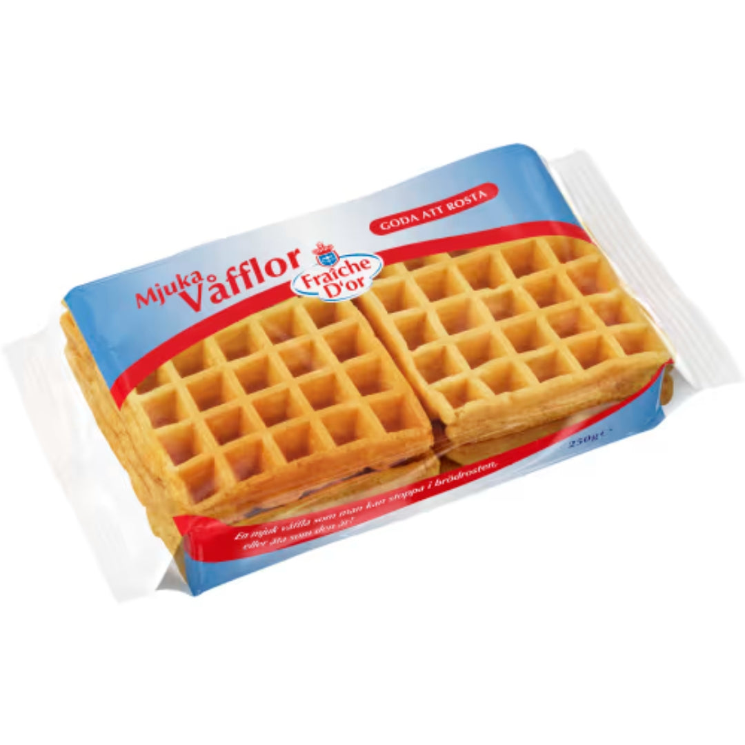 Fraiche D´or Mjukvåfflor - Sweet Morb Waffle 250G