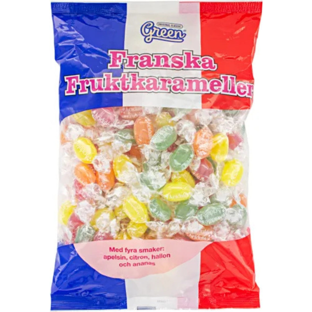 Franska Karameller - Fruit Caramels 725g