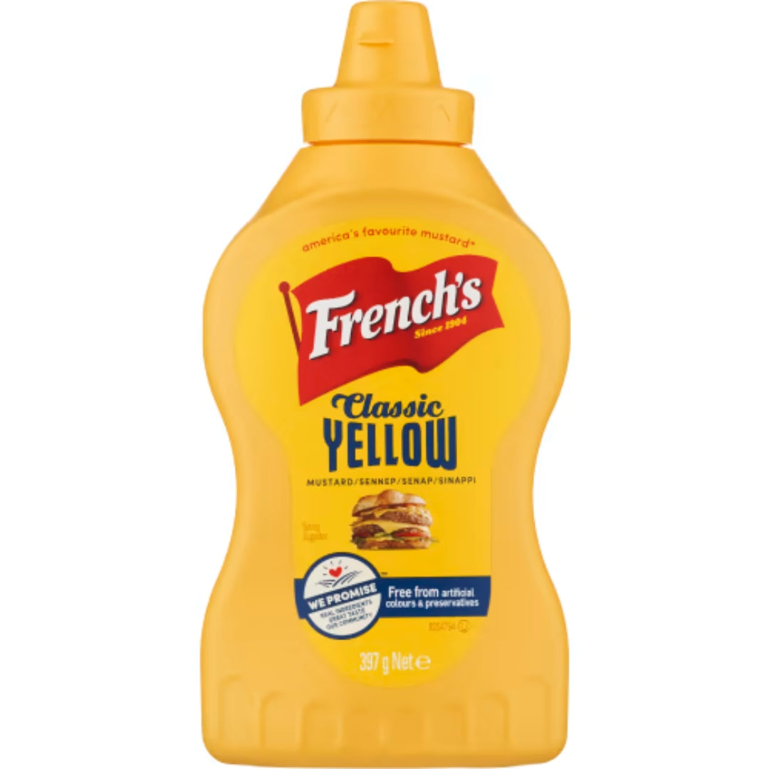 French's Classic Yellow Senap - American Yellow Mustard 397g