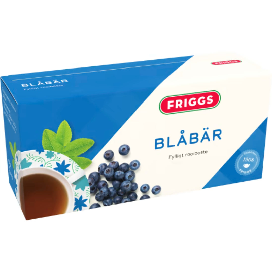 Friggs Blåbar Rooiboste - Blueberry Tea 20p