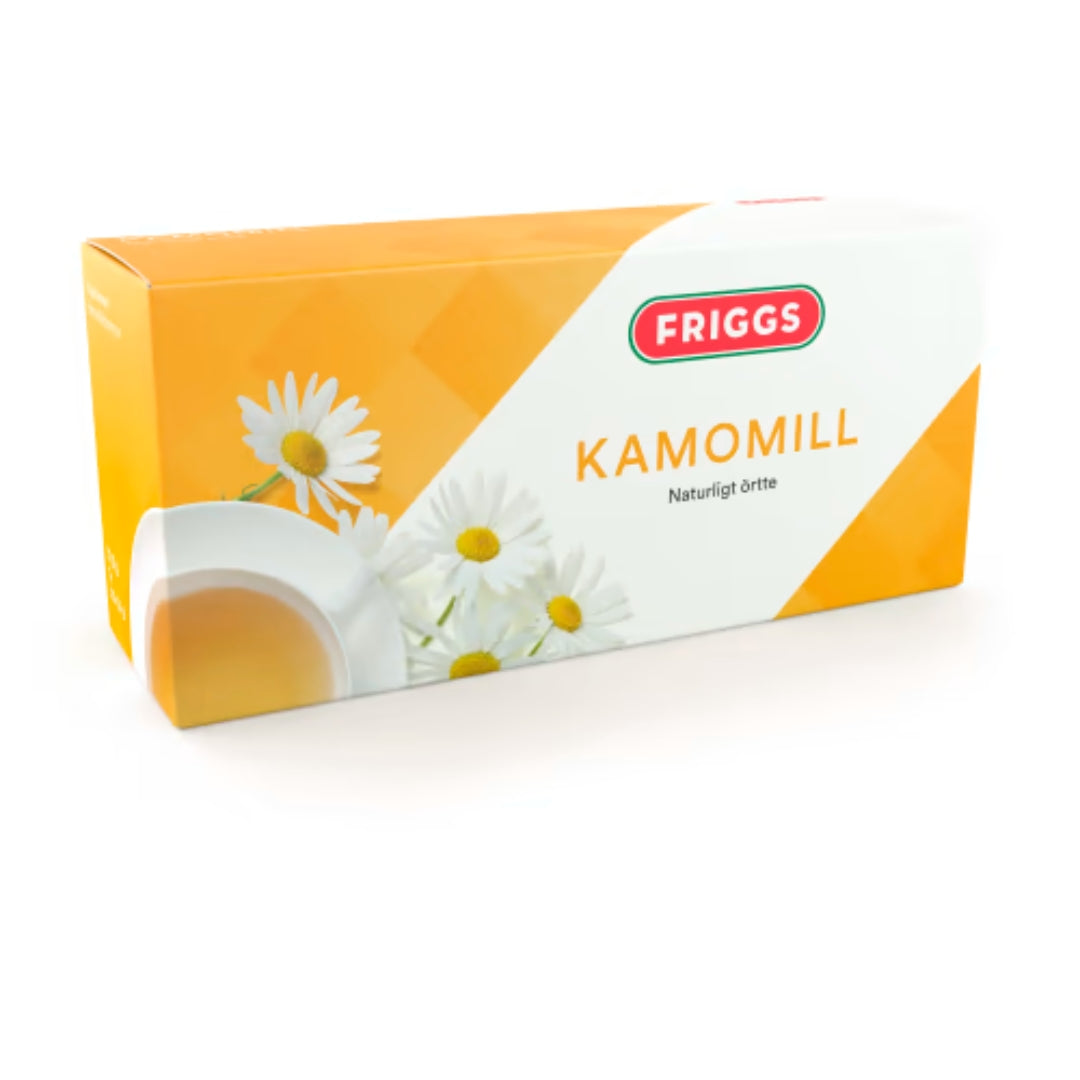 Friggs Kamomill Örtte - Herbal Tea made from Chamomile flowers 25p