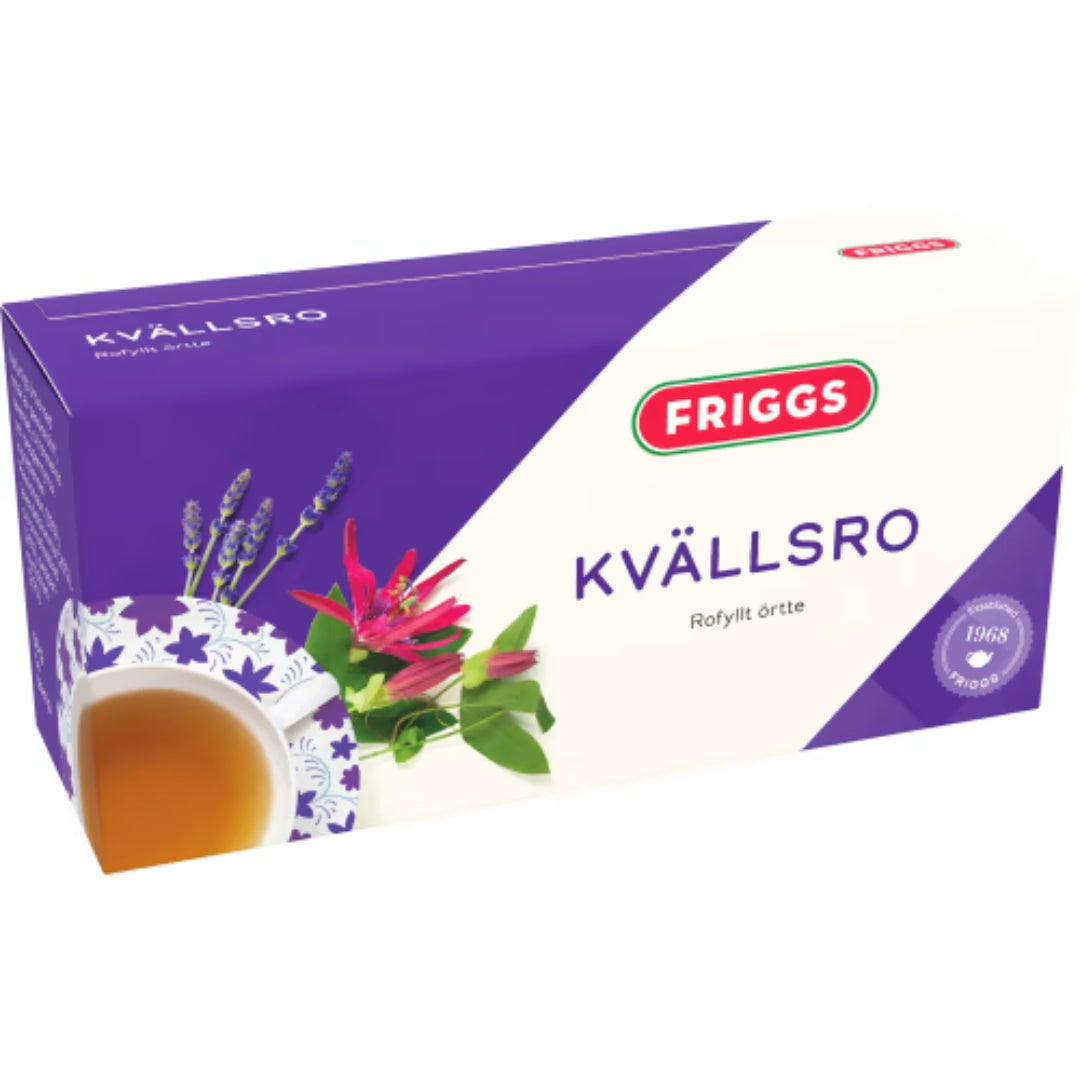 Friggs Kvällsro Örtte - Evening Calm Herbal tea 25p