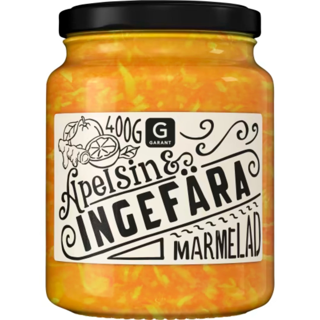 Garant Apelsin Ingefära Marmelad - Orange & Ginger Marmalade 400g