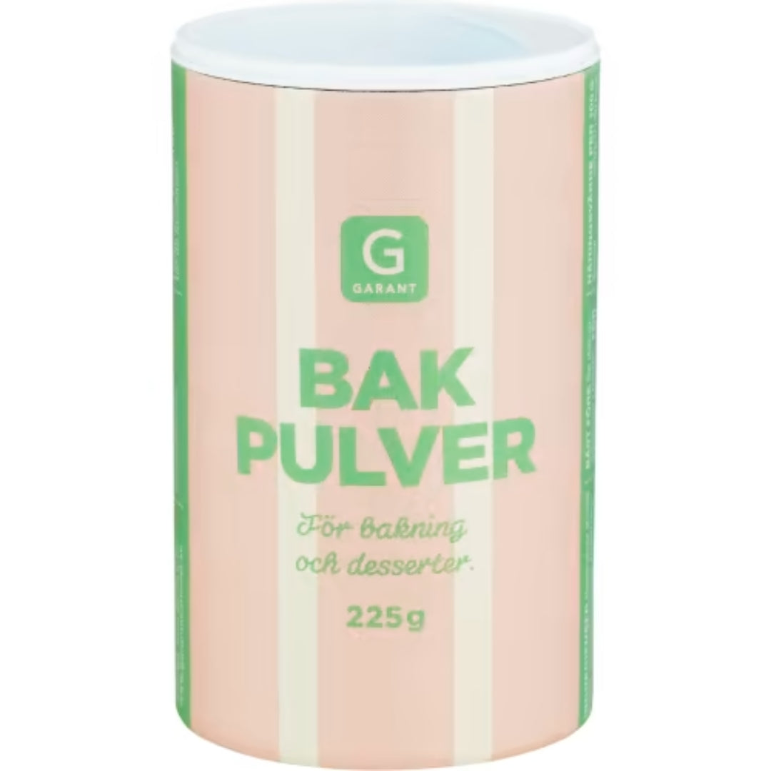 Garant Bakpulver - Baking Powder 225g