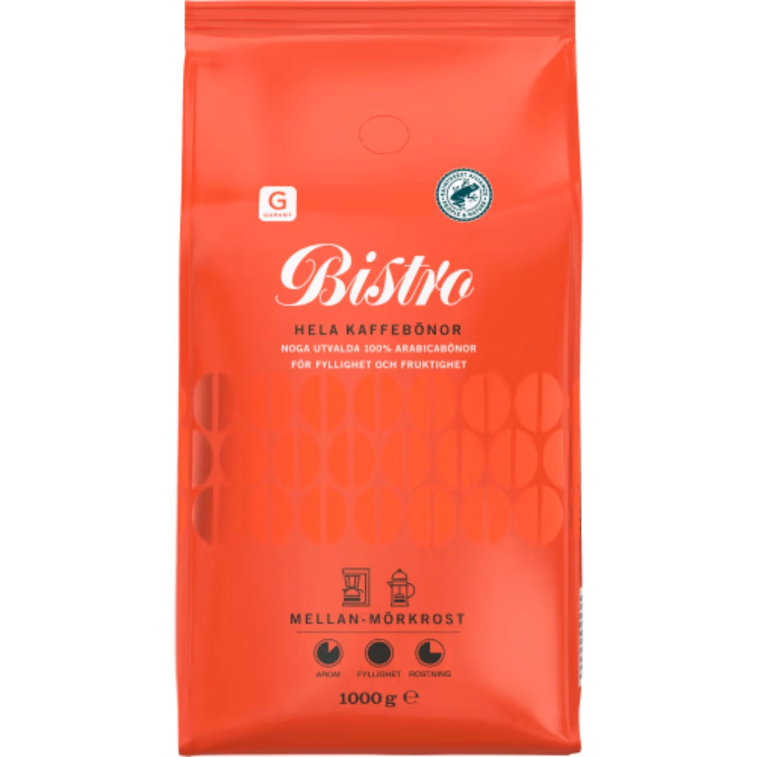 Garant Bistro - Whole Coffee Beans 1kg