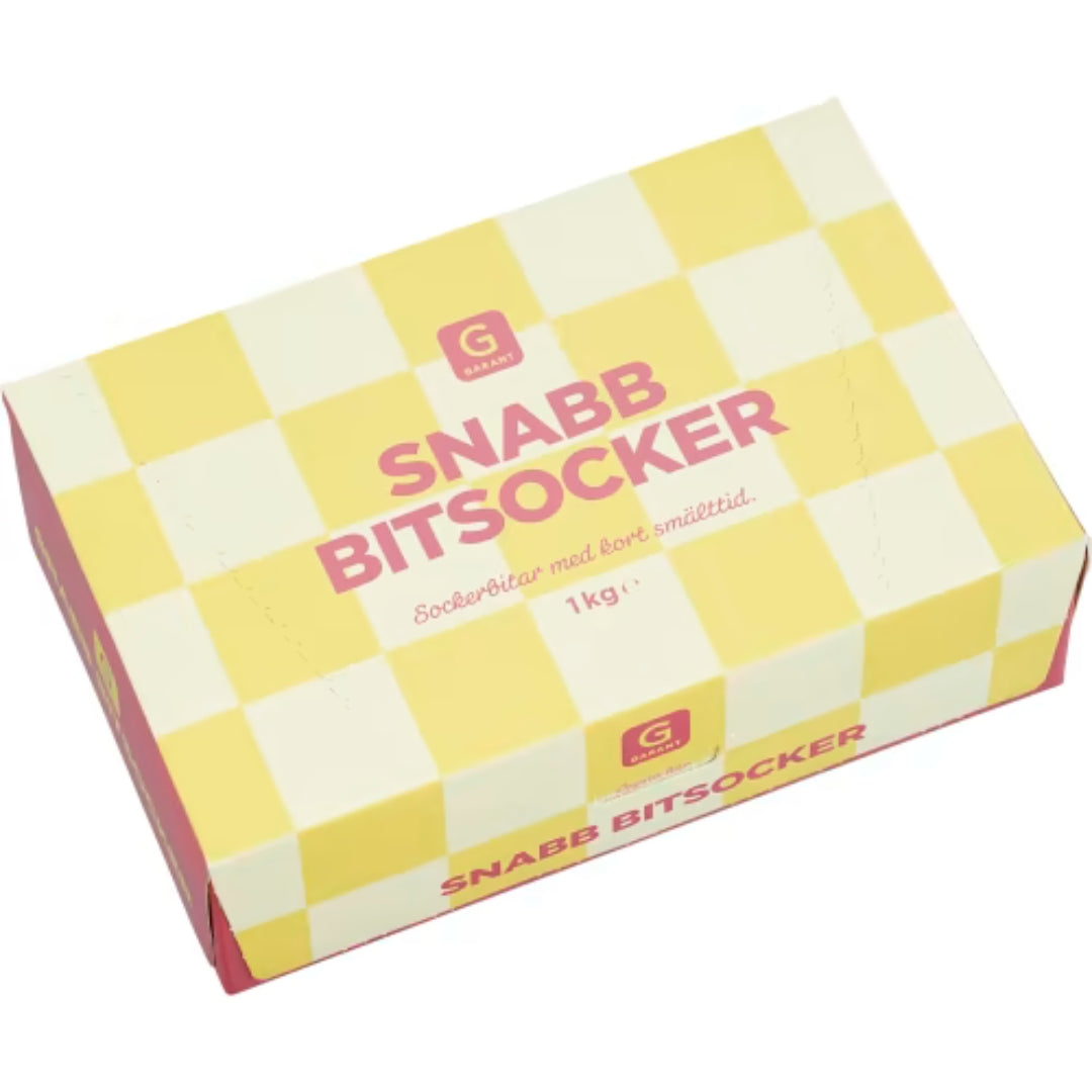 Garant Bitsocker Snabb - Sugar Cubes 1kg