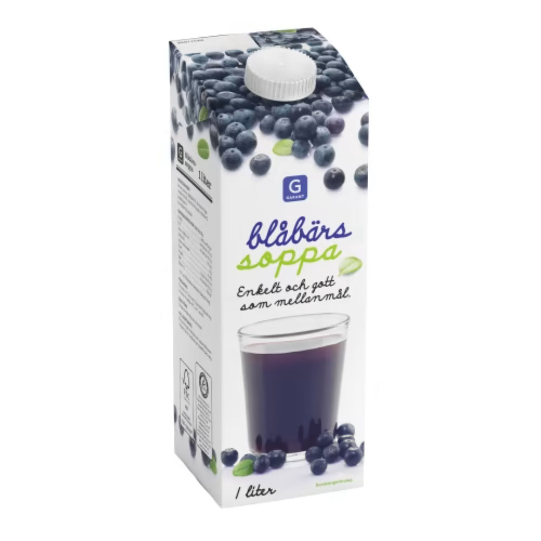 Garant Blåbärssoppa - Blueberry Fruit Soup 1L