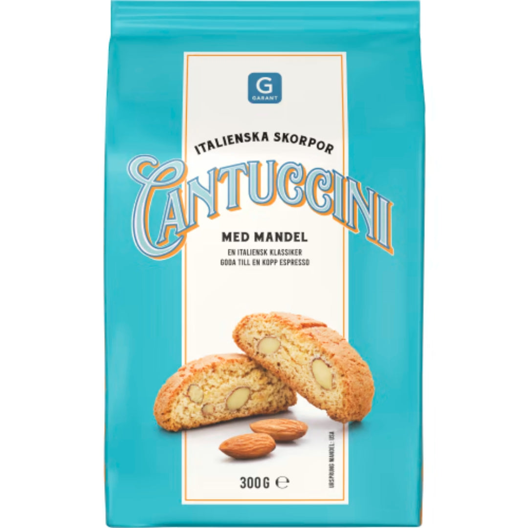 Garant Cantuccini med Mandel - Biscotti with Large Almond Pieces 300g