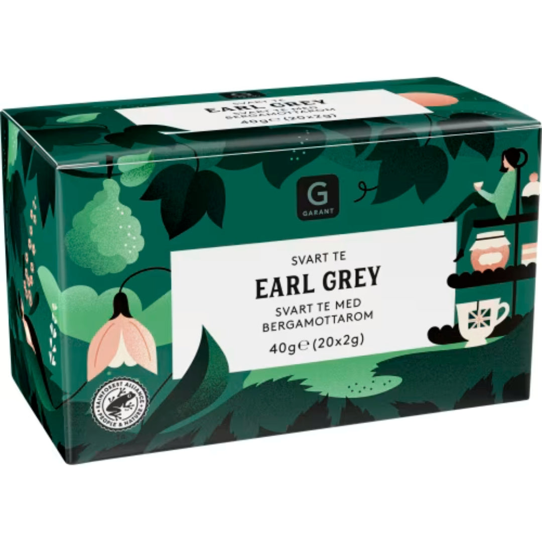 Garant Earl Grey Svart Te - Black Earl Grey Tea 40g