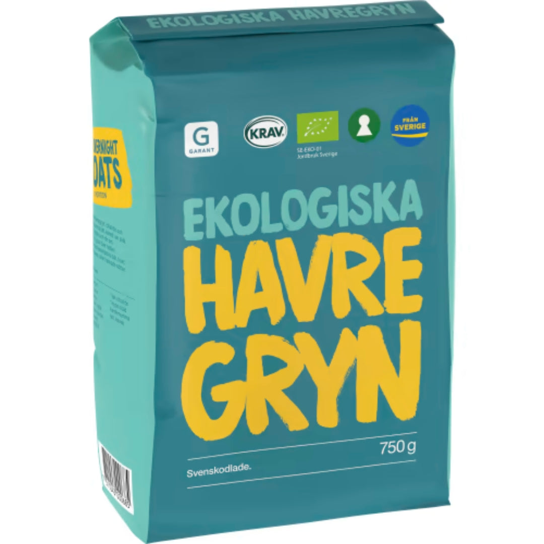 Garant Eko Havregryn - Organic Rolled Oats 750g