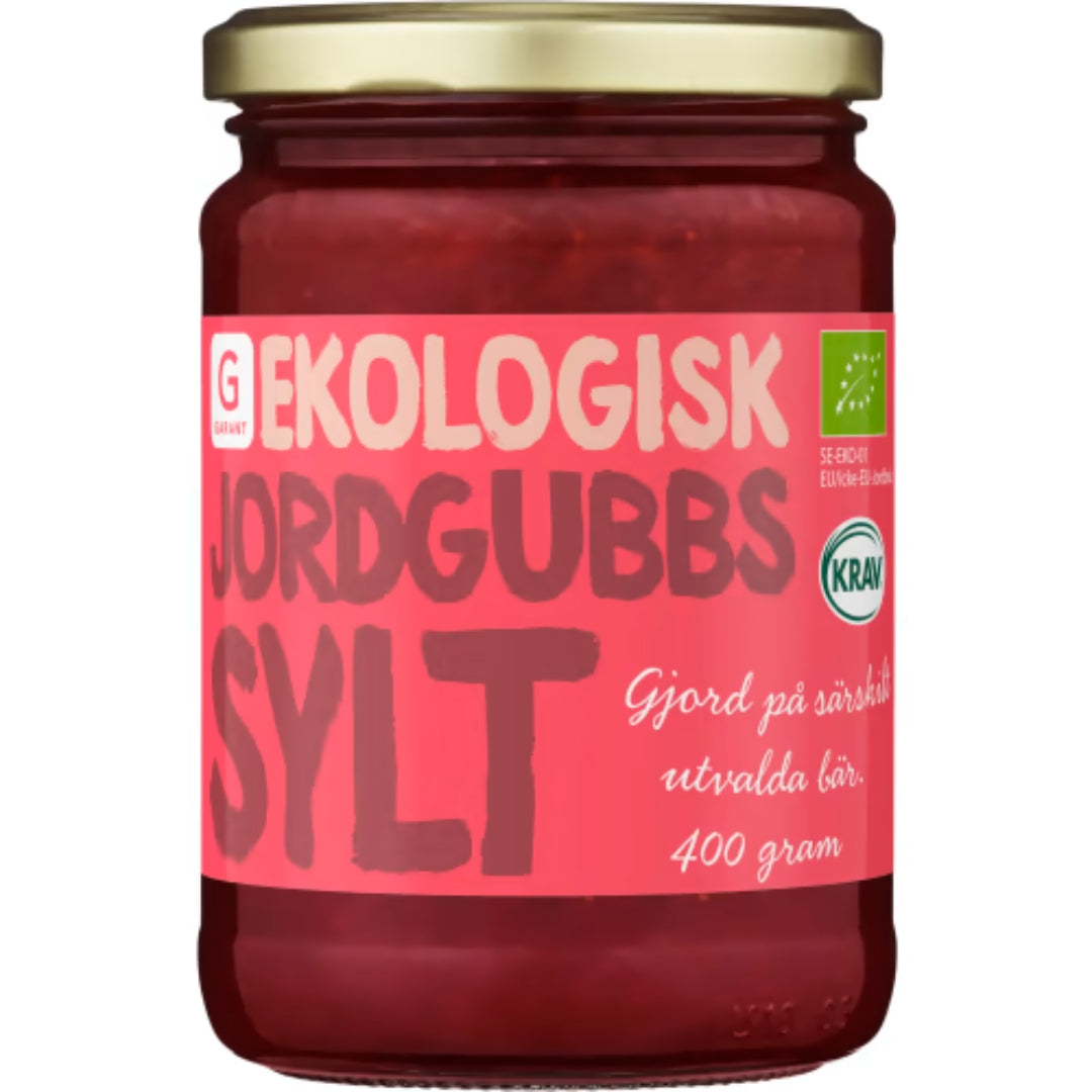 Garant Eko Jordgubbssylt Ekologisk - Organic Strawberry Jam 400g