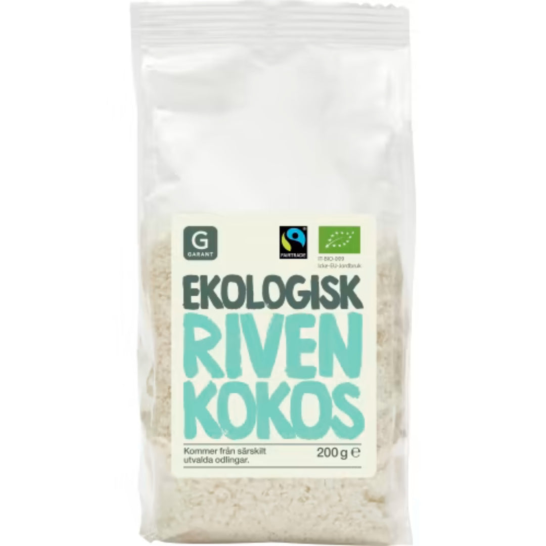 Garant Eko Kokos Riven Ekologisk - Cocco brandde biologico 200g