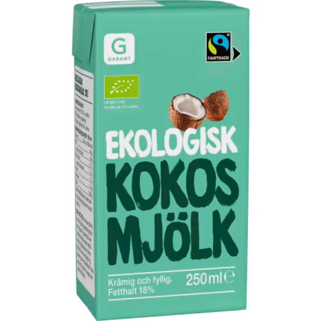 Garant Eko Kokosmjölk - Organic Coconut Milk 250ml