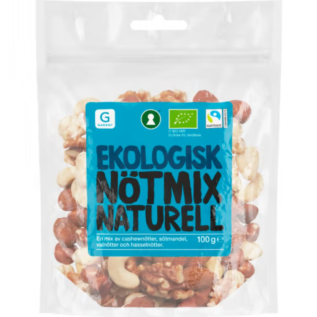 Garant Eko Nötmix Eko - Organic Natural Nut Mix 100g