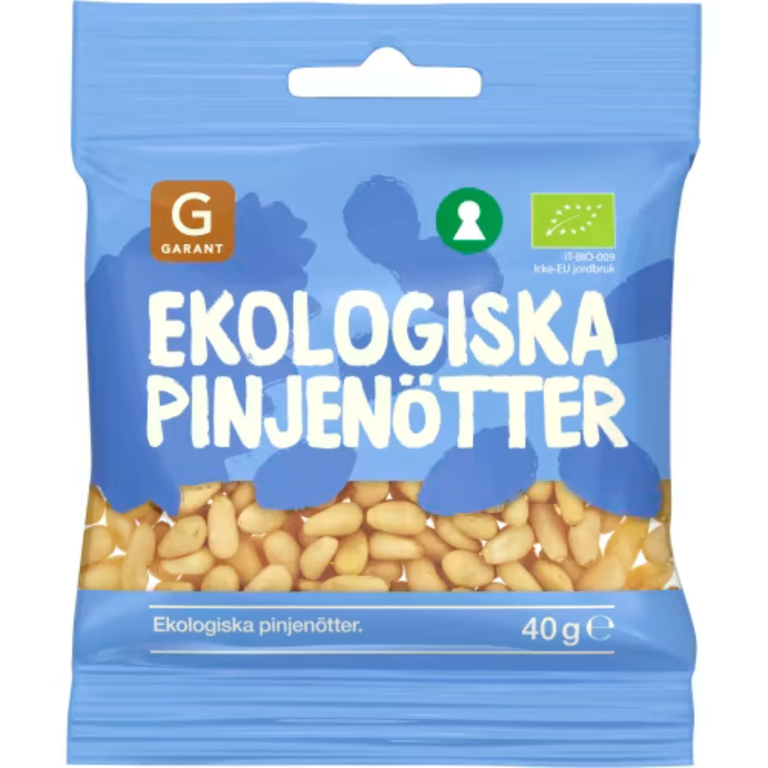 Garant Eko Pinjenötter Eko - Organic Pine Nuts 40g