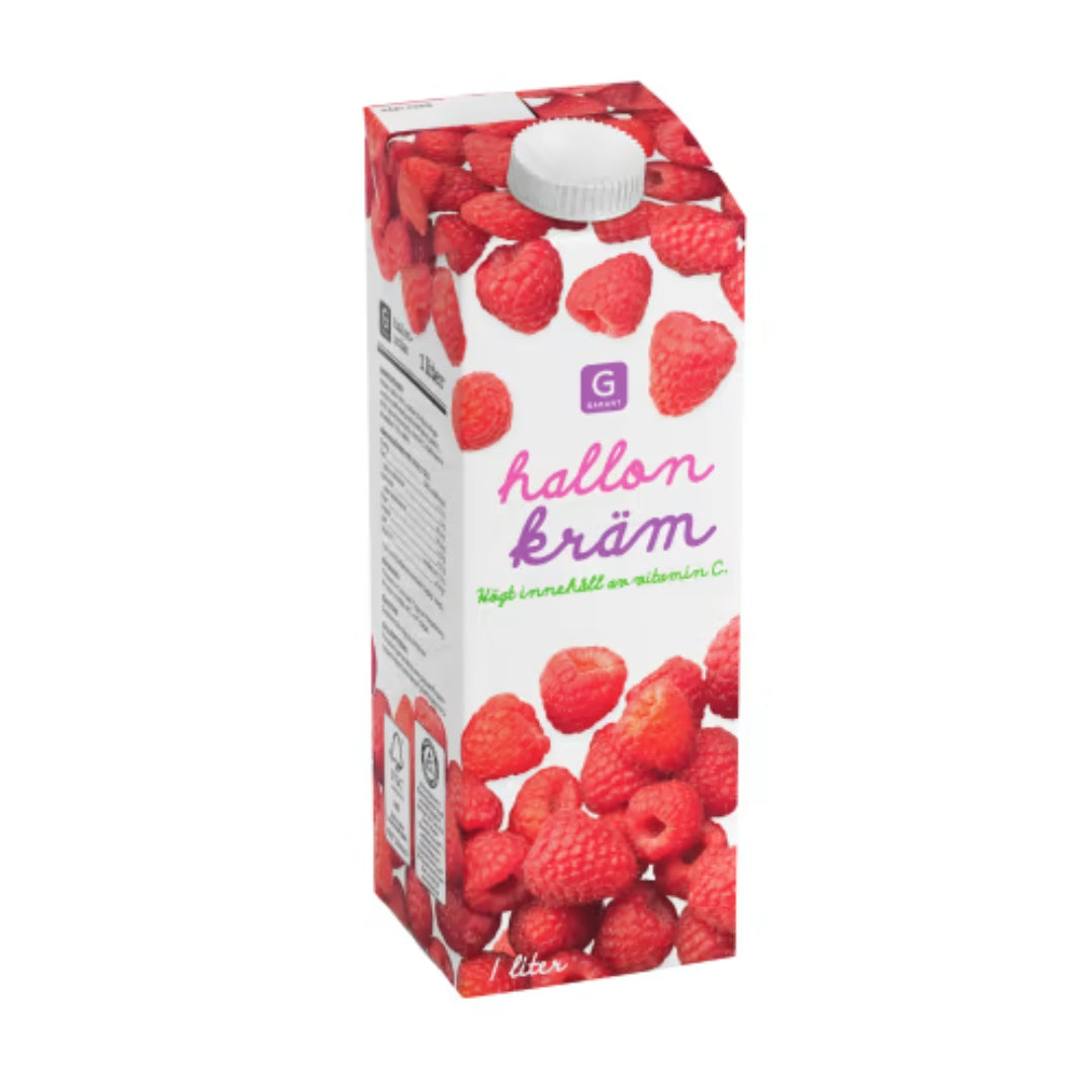 Garant Hallonkräm - Raspberry Fruit Soup 1L