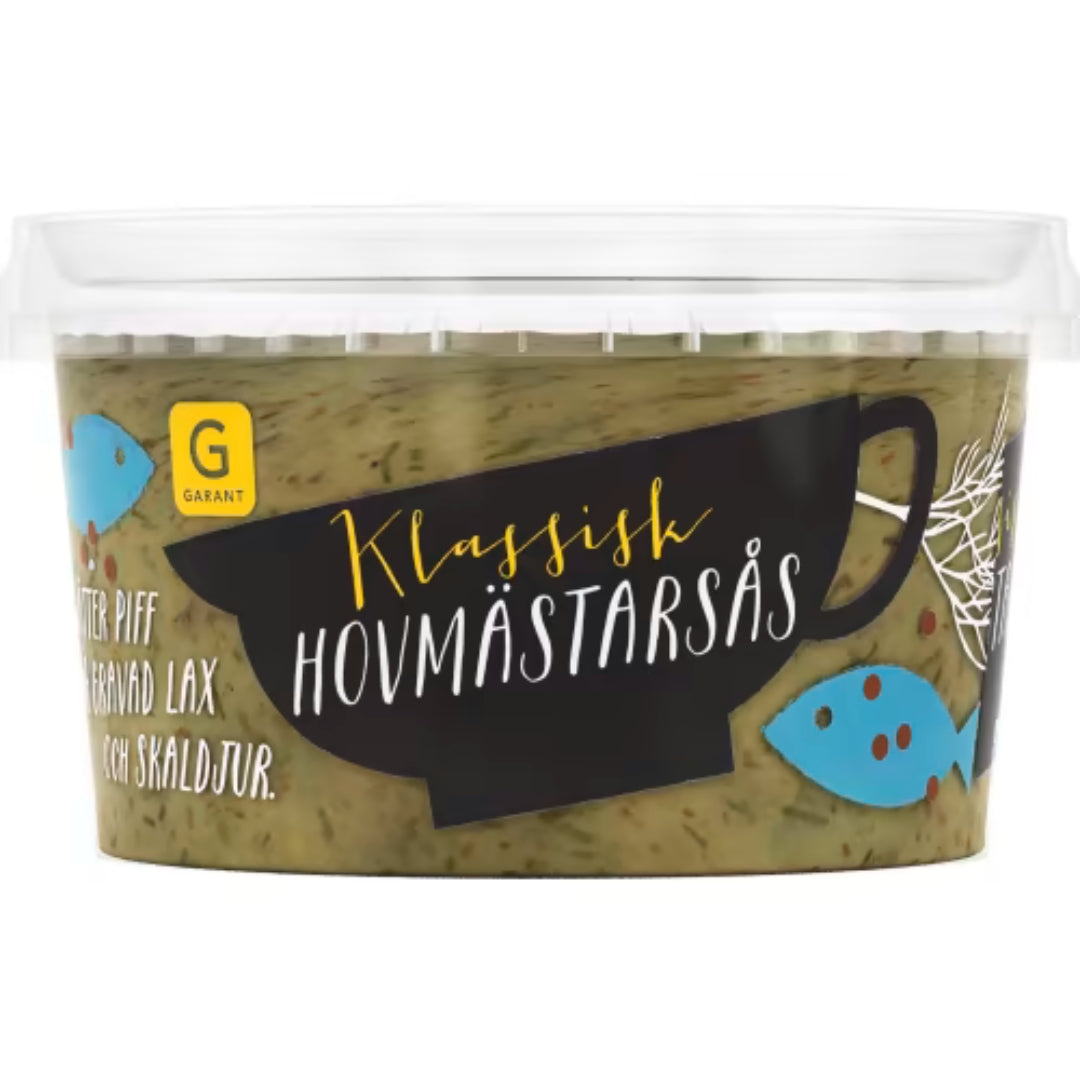Garant Hovmästarsås Klassisk - Classic Mustard-Dill Sauce 200ml