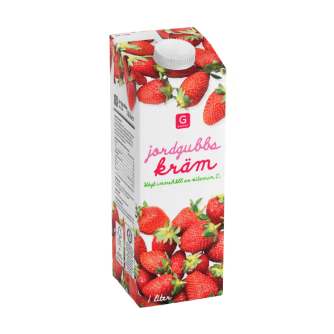 Garant Jordgubbskräm - Strawberry Fruit Soup 1L