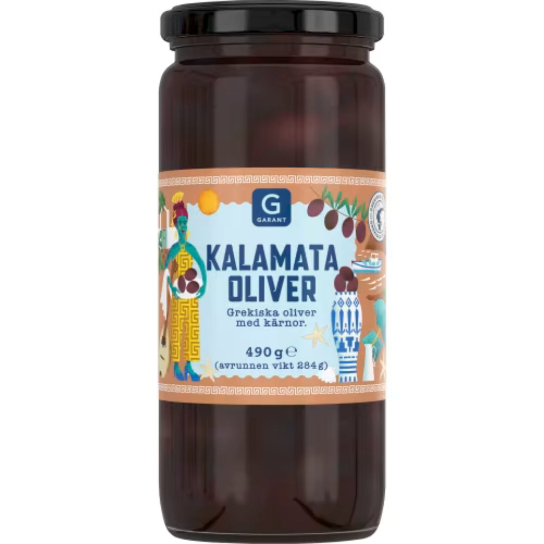Garant Kalamat Oliver - Kalamata Olives 490g