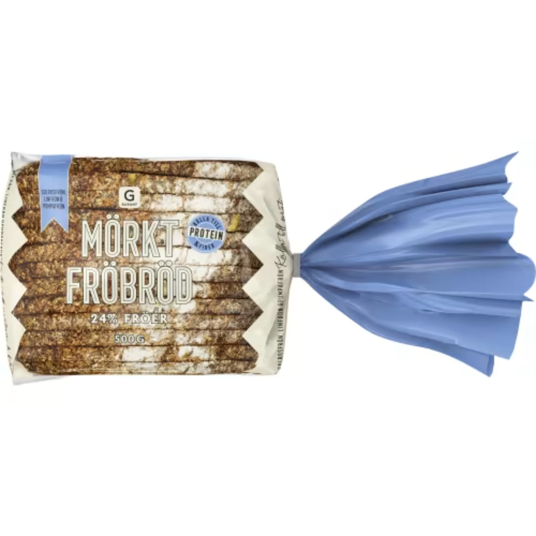 Garant Mörkt Fröbröd med Protein - Dark Seed Bread 500g