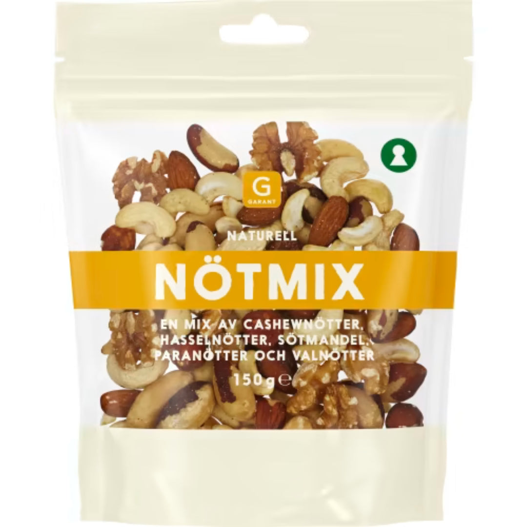 Garant Nötmix - Natural Nut Mix 150g