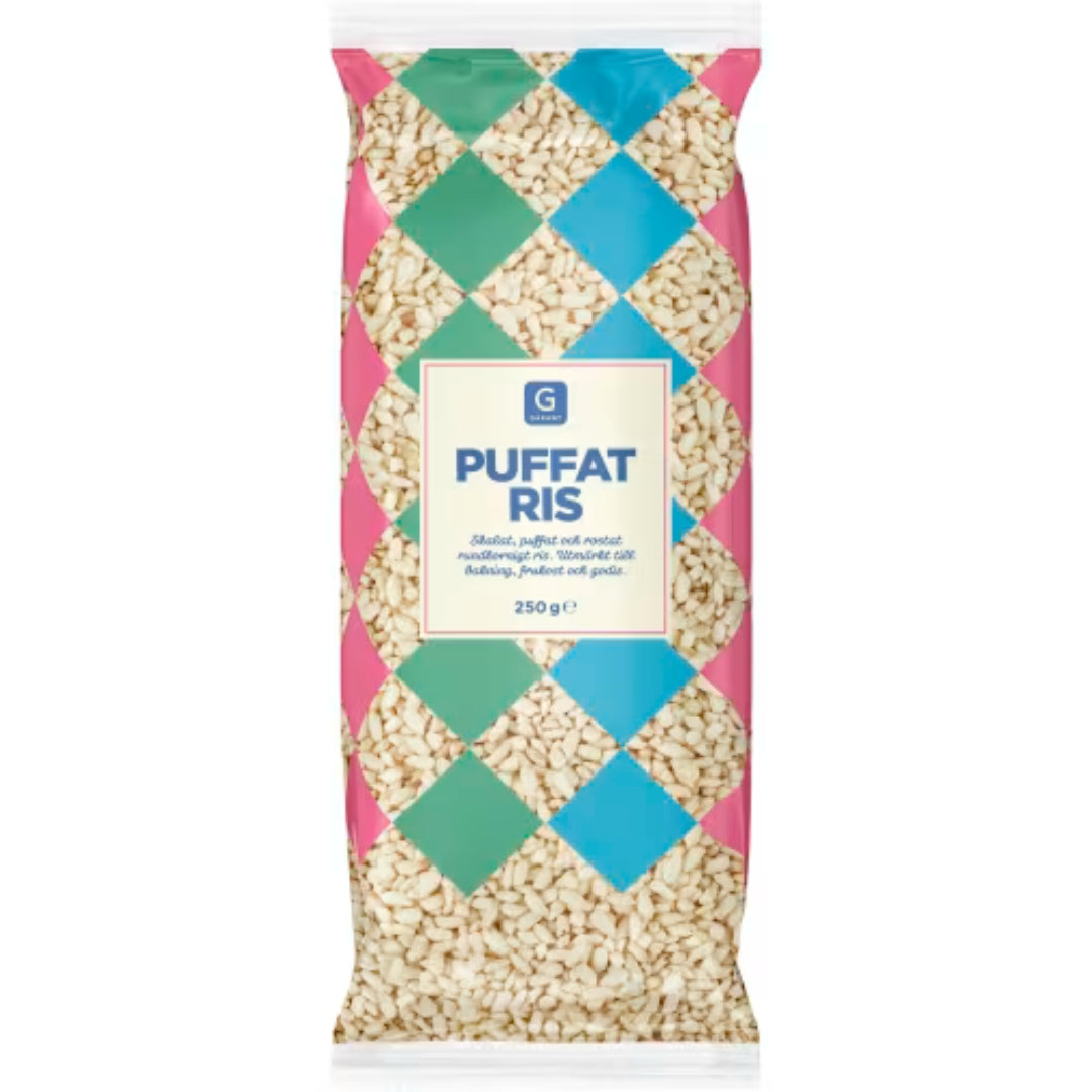 Garant Puffat Ris - Puffed Rice Cereal 250g