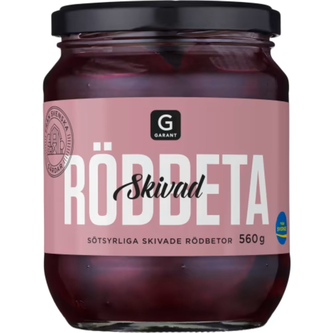 Garant Rödbeta Skivad - Sliced Beetroots 560g