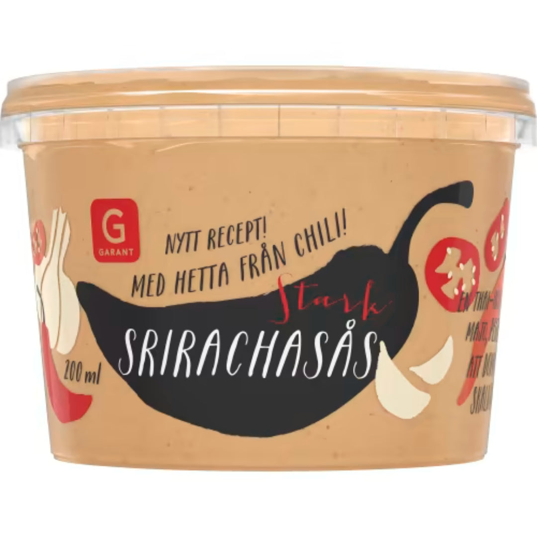 Garant Srirachasås Stark - Spicy Sriracha Mayo 200ml