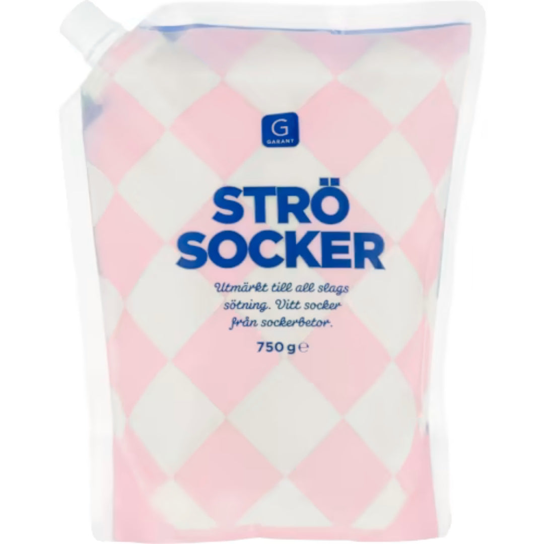 Garant Strösocker Påse - Granulated Sugar 750g