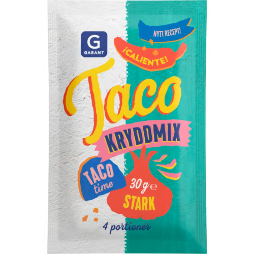 Garant Taco Kryddmix Stark - Bold & Flavorful Seasoning 30g