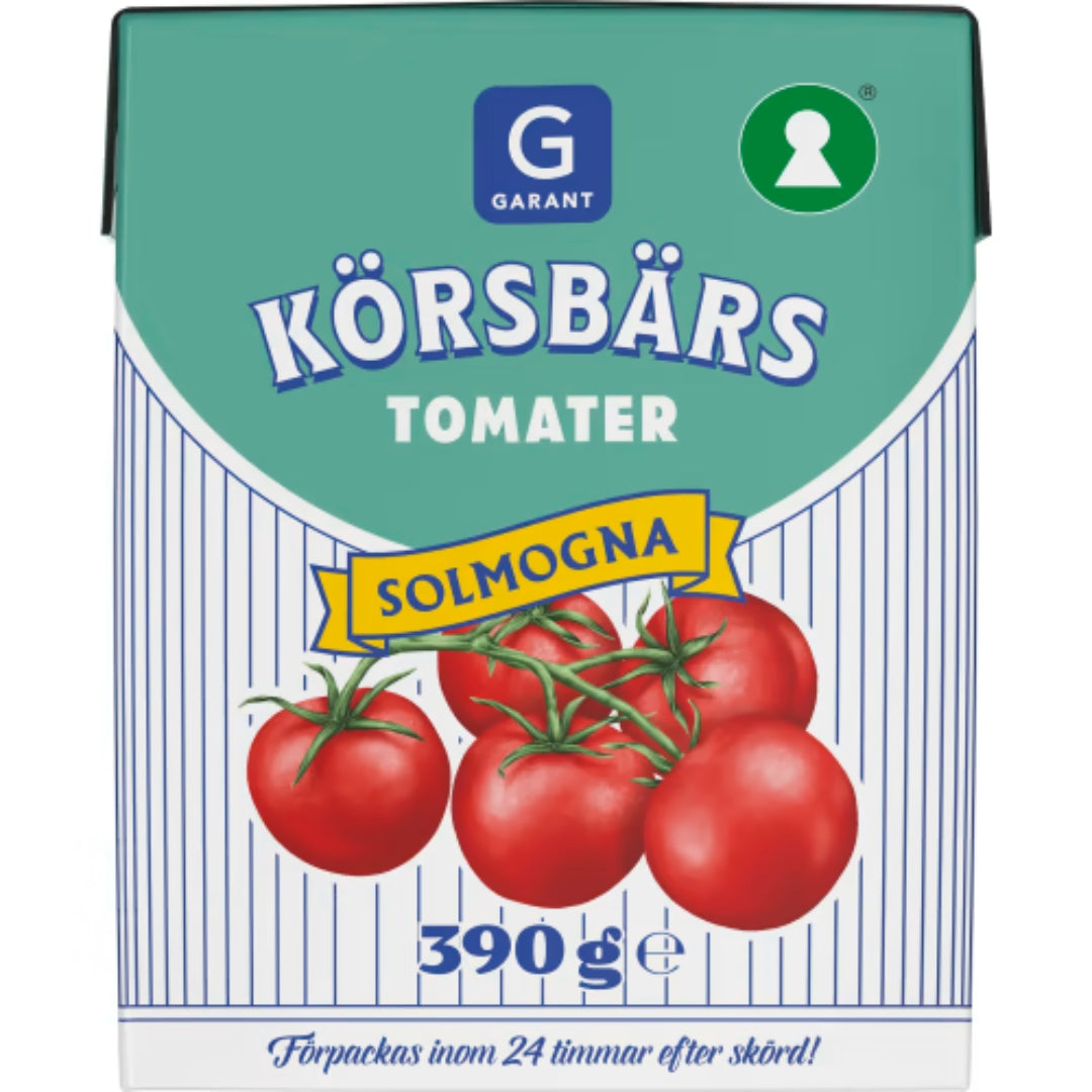 Garant Tomater Körsbärs - Sun-Ripened Cherry Tomatoes 390g
