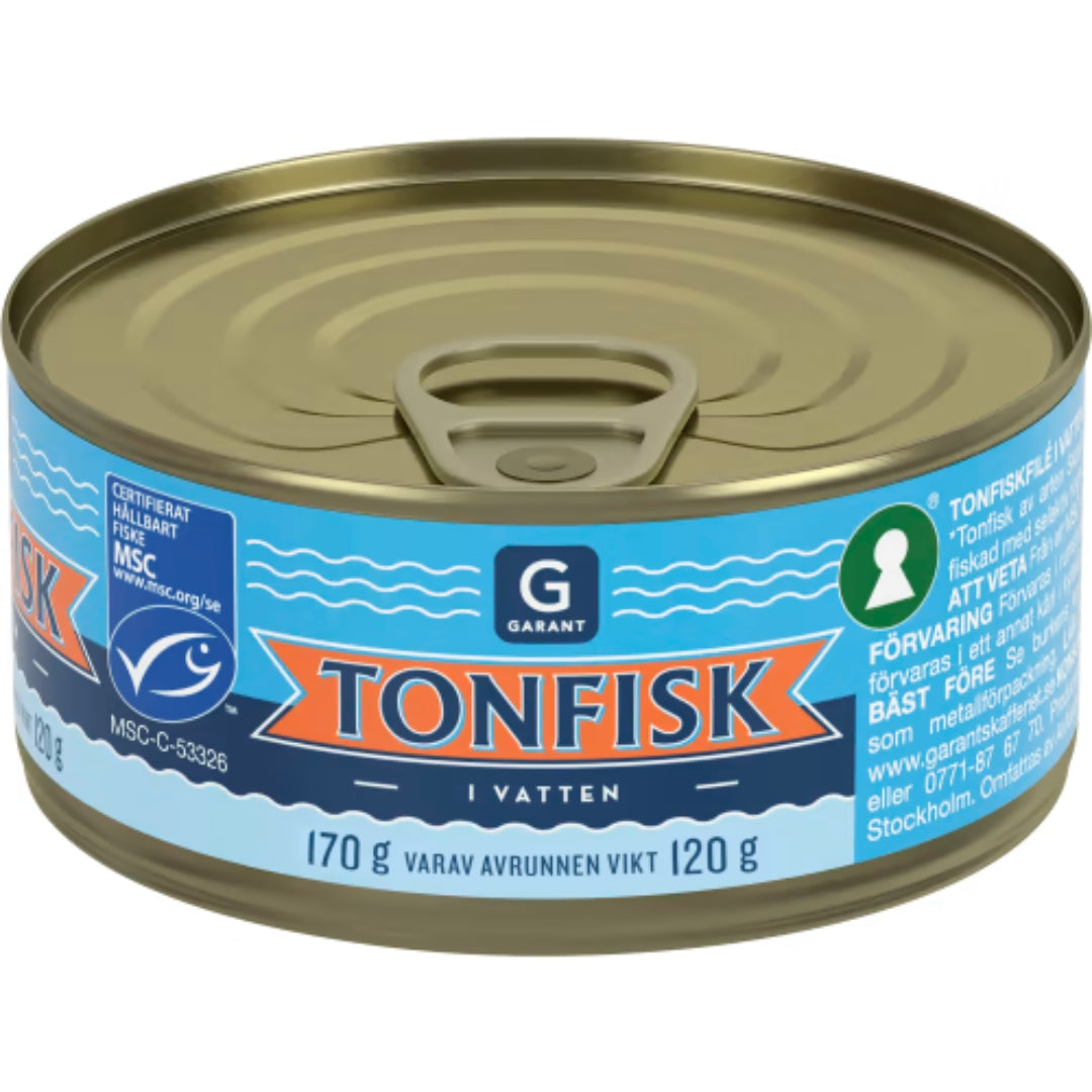 Garant Tonfisk Vatten - Tuna in Water 170g