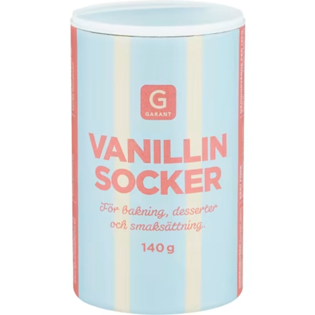 Garant Vanillinsocker - Vanillin Sugar 140g