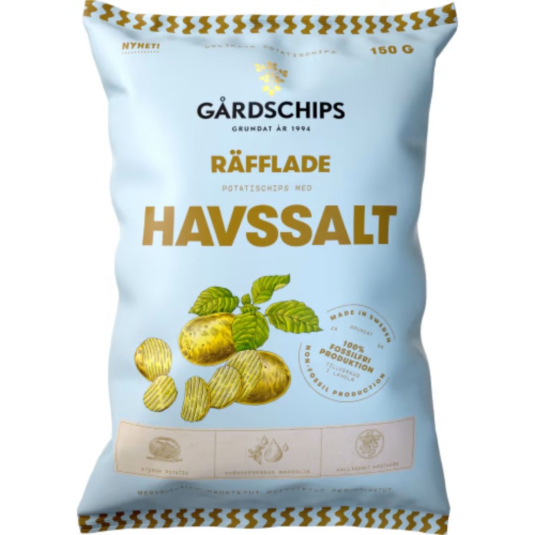 Gårdschips Havssalt Chips - Sea Salt Chips 150g