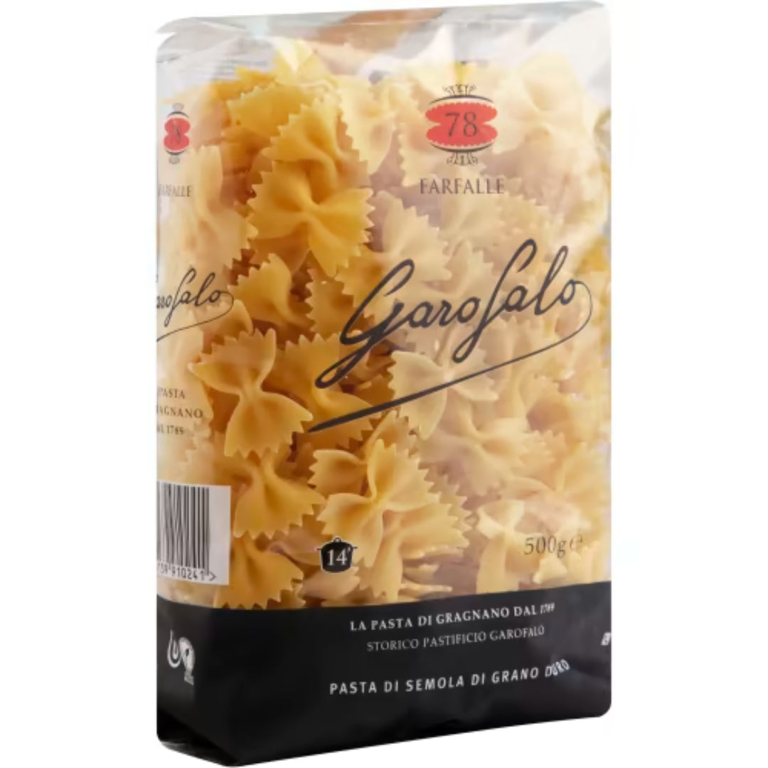 Garofalo Farfalle Nr 78 Pasta - Farfalle Pasta 500g