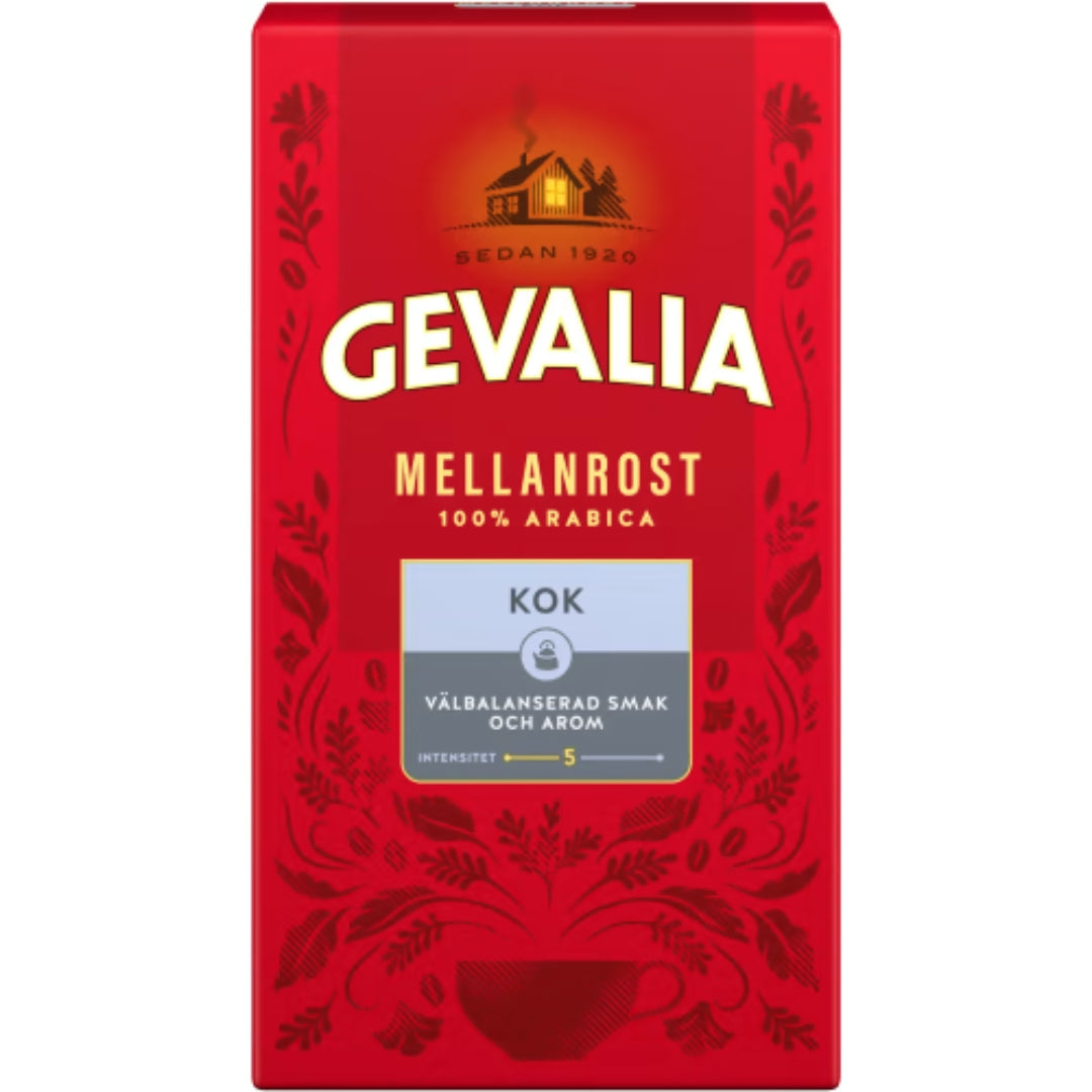 Gevalia Kokkaffe Mellanrost - Medium Roast Coffee 450g